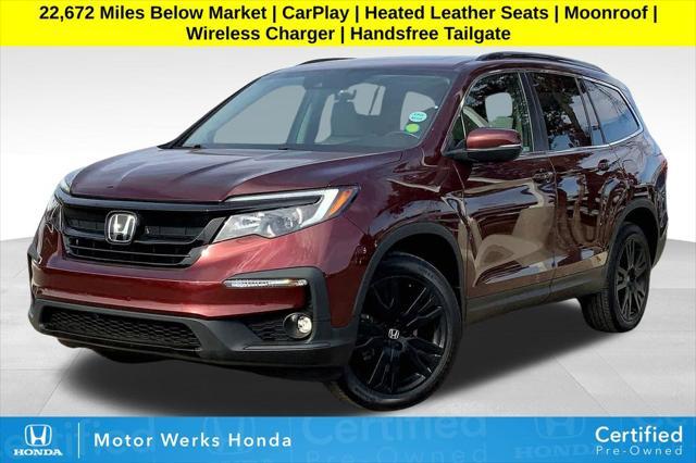 used 2022 Honda Pilot car, priced at $35,101