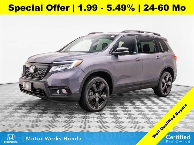 used 2021 Honda Passport car, priced at $29,715