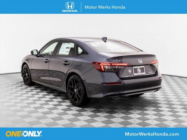 new 2025 Honda Civic Hybrid car, priced at $29,339
