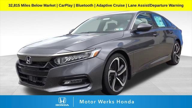 used 2018 Honda Accord car, priced at $22,101