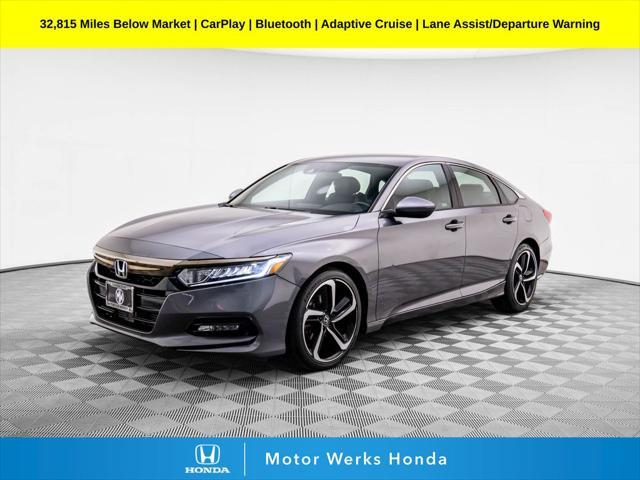 used 2018 Honda Accord car, priced at $21,695