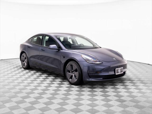 used 2021 Tesla Model 3 car, priced at $25,695
