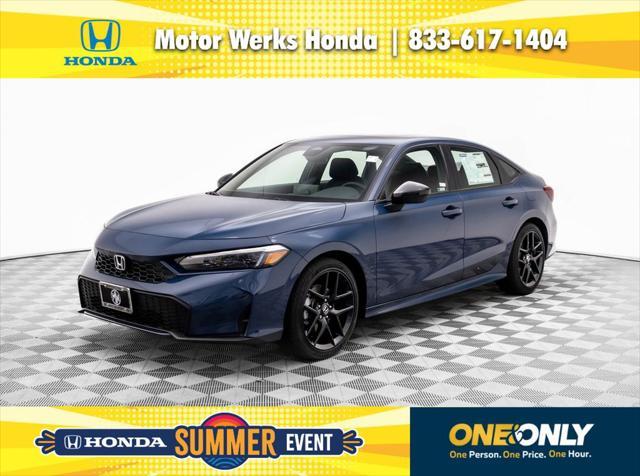 new 2025 Honda Civic Hybrid car, priced at $29,773