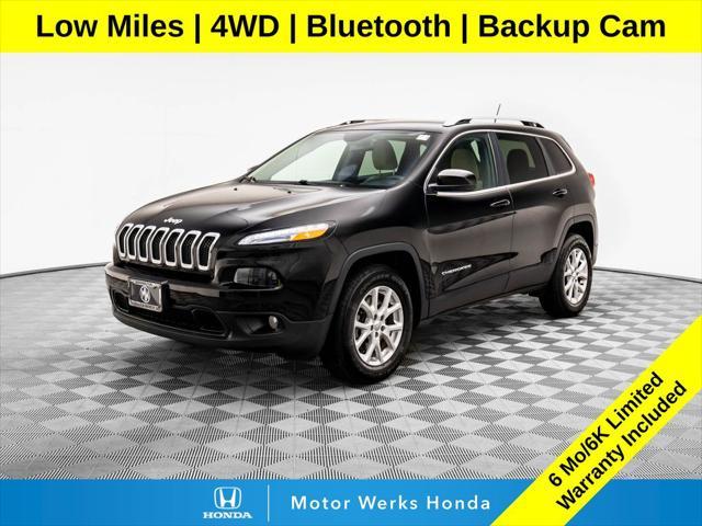 used 2018 Jeep Cherokee car, priced at $14,695