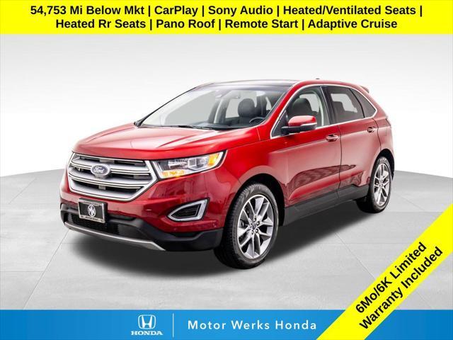 used 2018 Ford Edge car, priced at $20,195