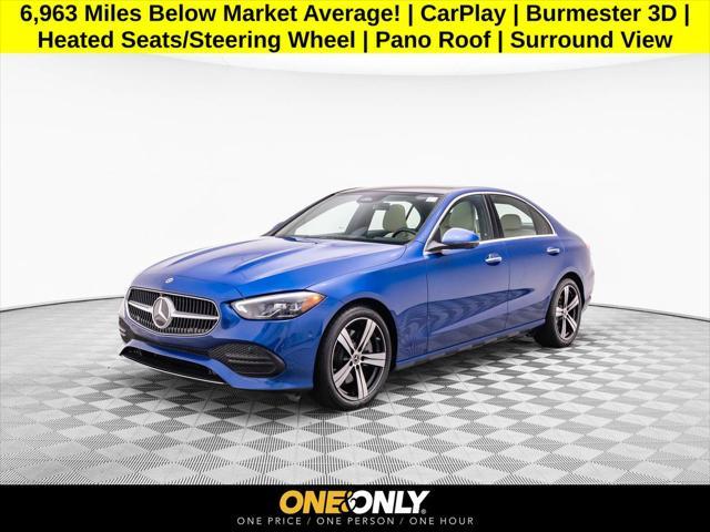 used 2023 Mercedes-Benz C-Class car, priced at $39,995