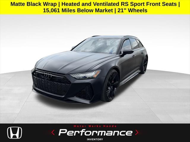 used 2021 Audi RS 6 Avant car, priced at $100,101