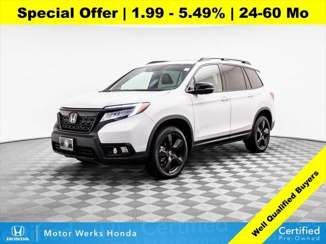 used 2021 Honda Passport car, priced at $31,995