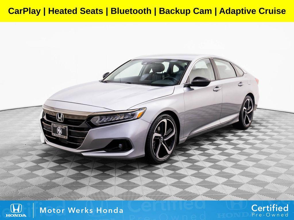 used 2021 Honda Accord car, priced at $24,395