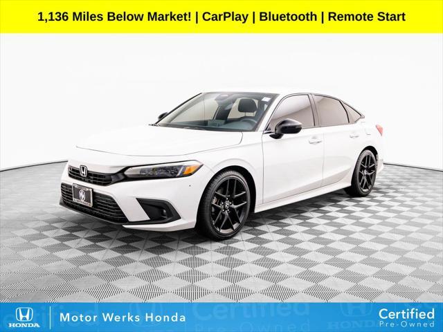 used 2023 Honda Civic car, priced at $24,495