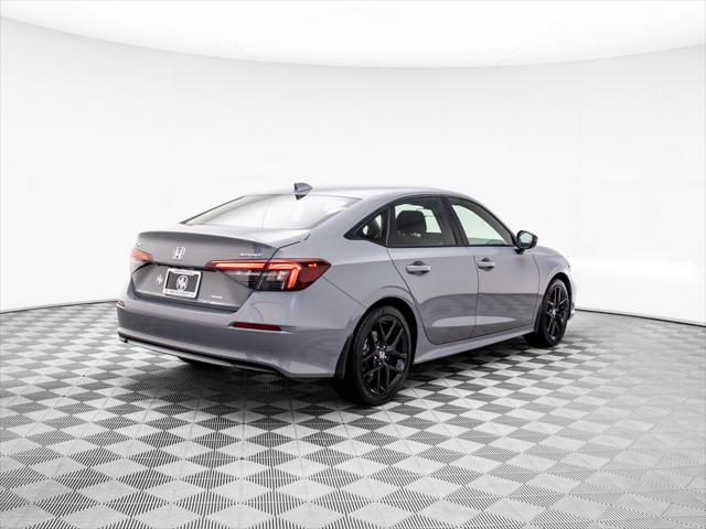 new 2025 Honda Civic Hybrid car, priced at $29,773