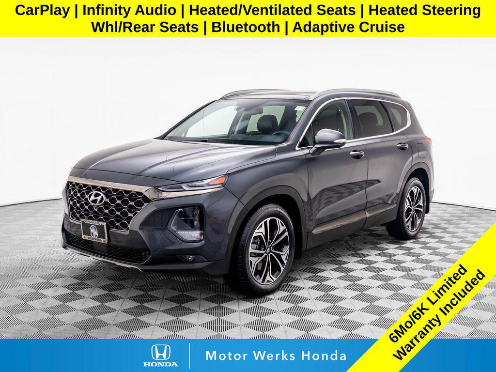used 2020 Hyundai Santa Fe car, priced at $21,295