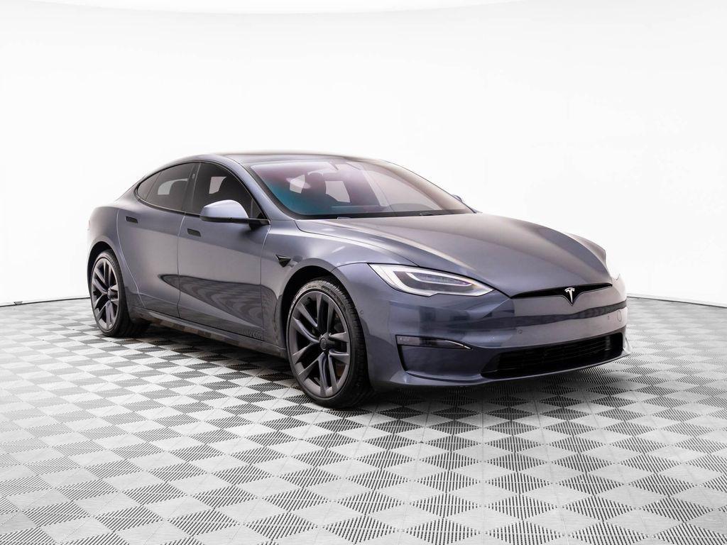 used 2021 Tesla Model S car, priced at $53,995