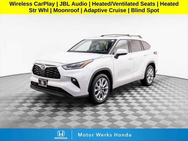 used 2023 Toyota Highlander car, priced at $43,595
