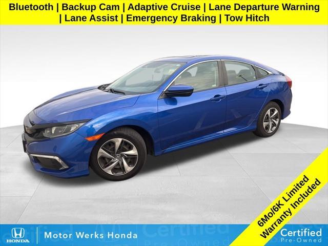 used 2019 Honda Civic car, priced at $17,001