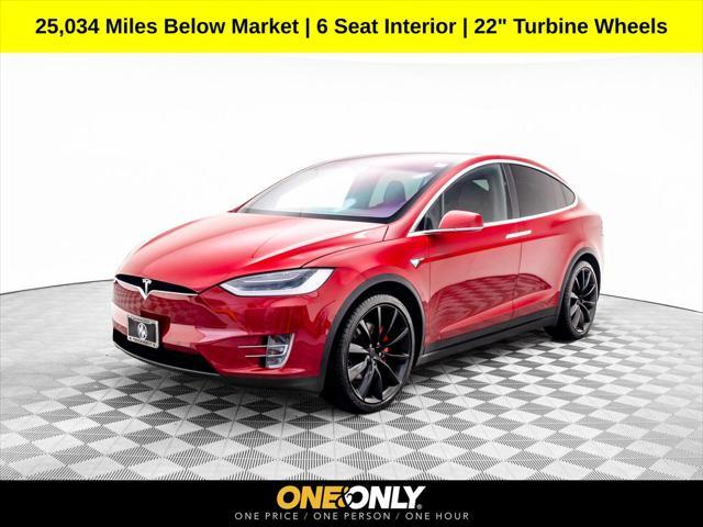 used 2018 Tesla Model X car, priced at $36,495