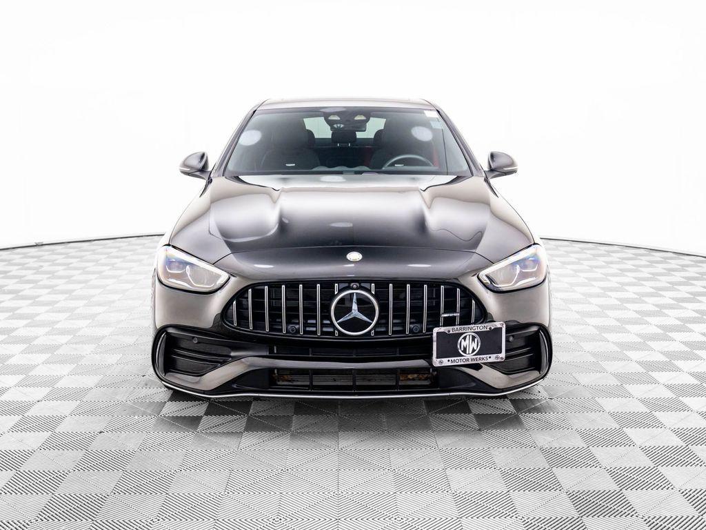 used 2024 Mercedes-Benz AMG C 43 car, priced at $54,995