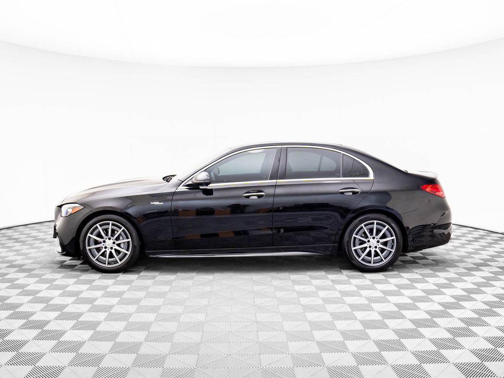 used 2024 Mercedes-Benz AMG C 43 car, priced at $54,995