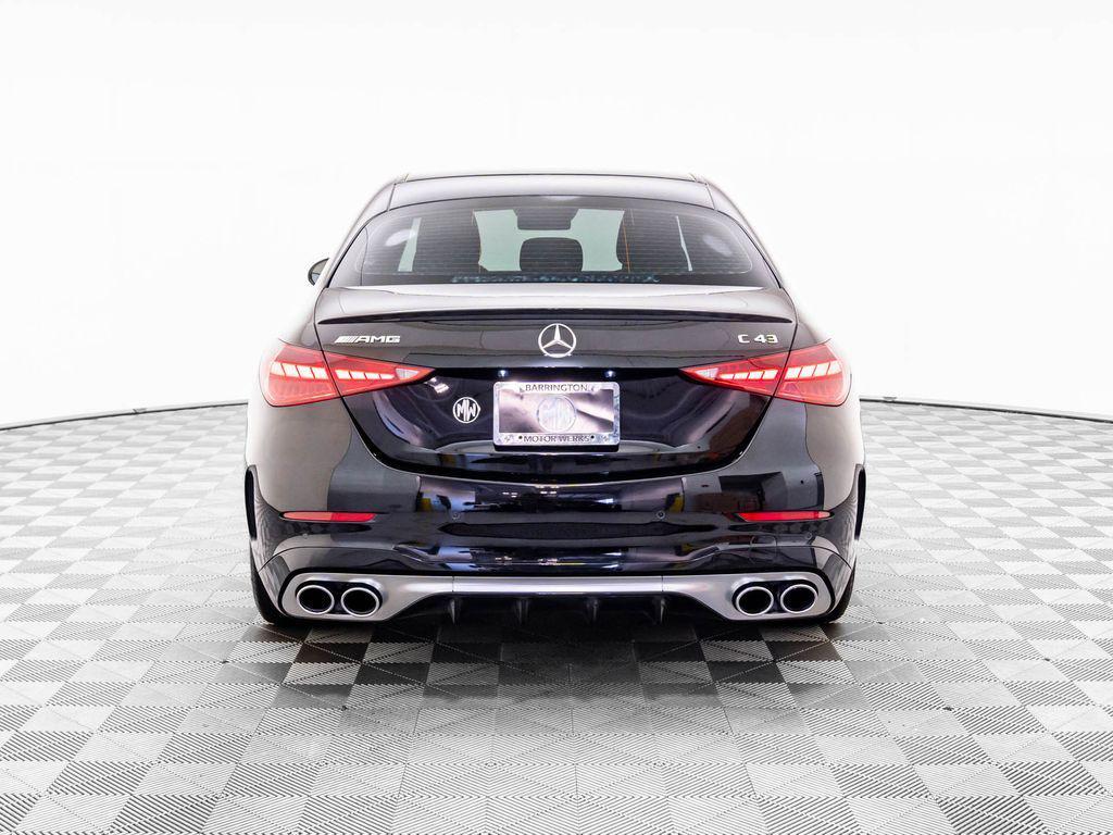 used 2024 Mercedes-Benz AMG C 43 car, priced at $54,995