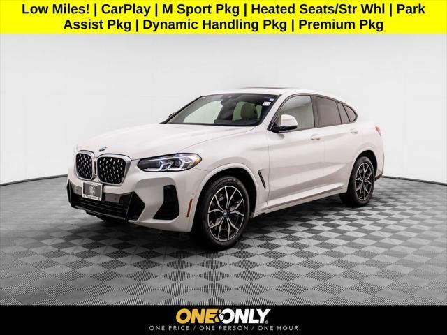 used 2023 BMW X4 car, priced at $44,125