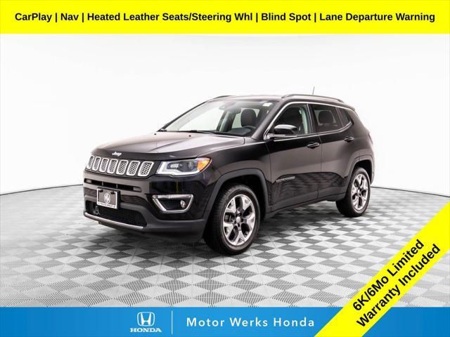 used 2018 Jeep Compass car, priced at $14,595