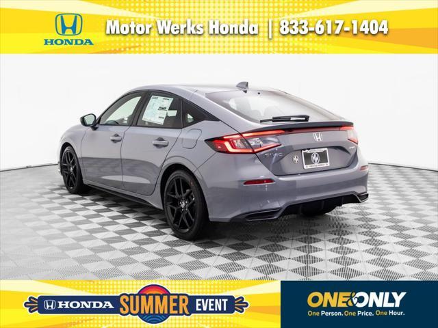 new 2025 Honda Civic car, priced at $27,743