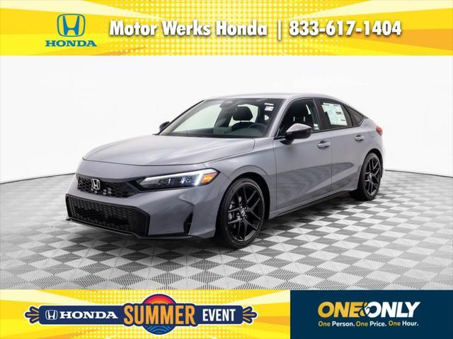 new 2025 Honda Civic car, priced at $27,743