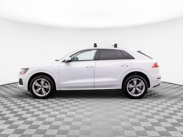 used 2023 Audi Q8 car, priced at $59,995