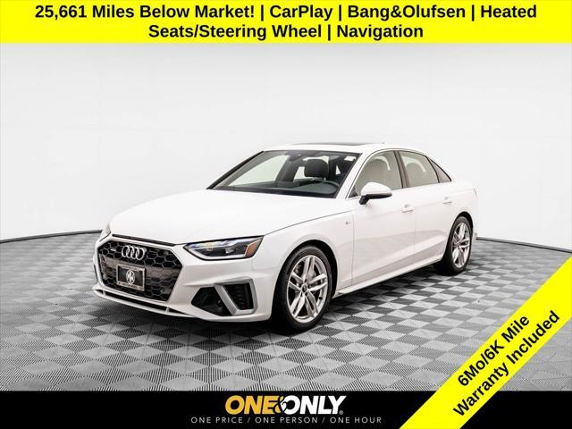 used 2022 Audi A4 car, priced at $27,995