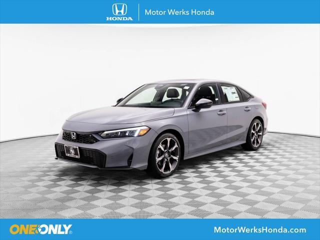 new 2025 Honda Civic Hybrid car, priced at $32,486