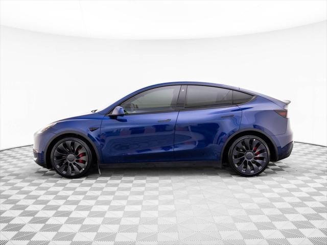 used 2022 Tesla Model Y car, priced at $31,525