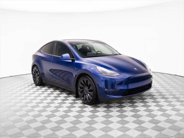 used 2022 Tesla Model Y car, priced at $31,525