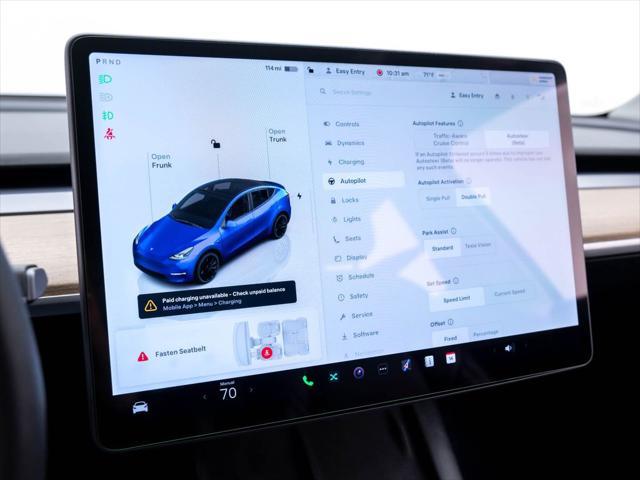 used 2022 Tesla Model Y car, priced at $31,525