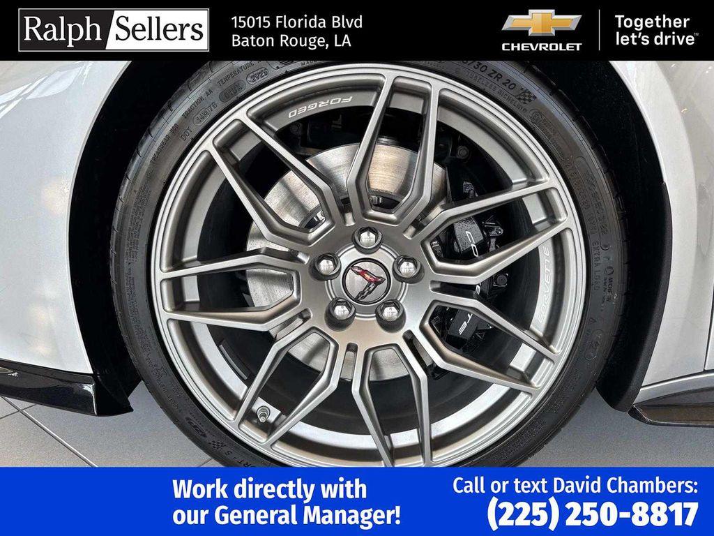 new 2026 Chevrolet Corvette car, priced at $143,365