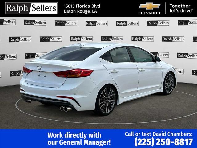 used 2018 Hyundai Elantra car, priced at $14,000