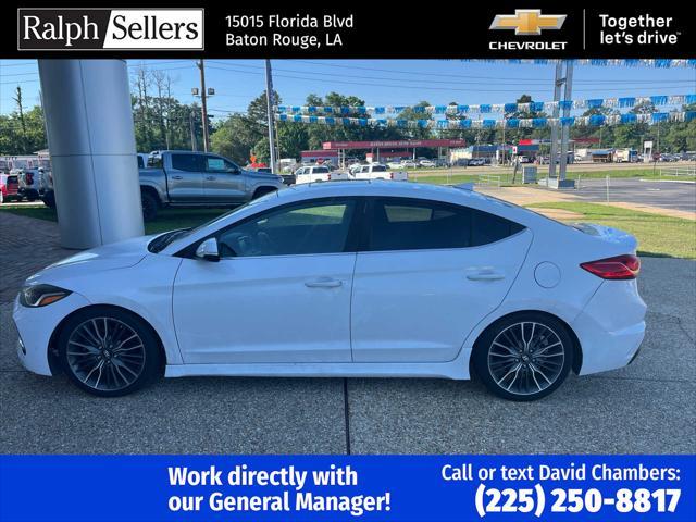 used 2018 Hyundai Elantra car, priced at $14,900