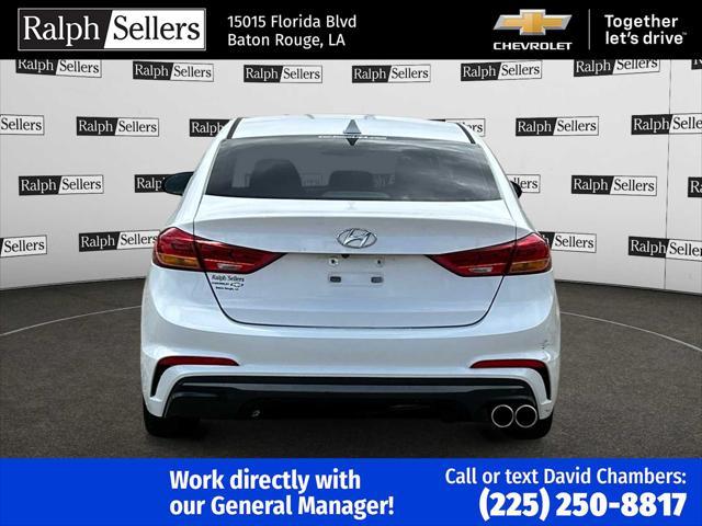used 2018 Hyundai Elantra car, priced at $14,000