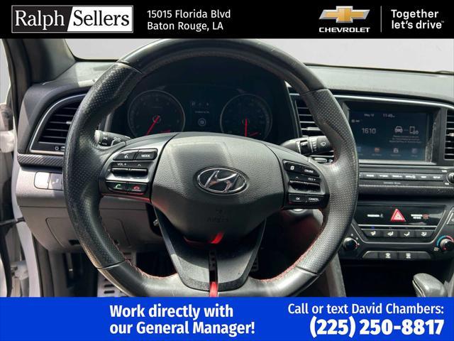 used 2018 Hyundai Elantra car, priced at $14,000