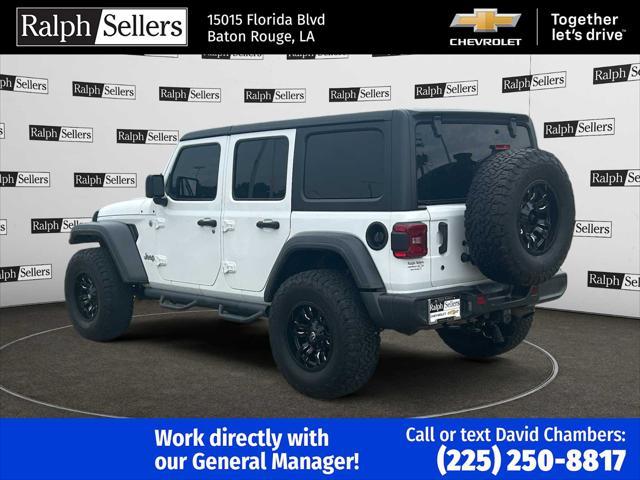 used 2018 Jeep Wrangler Unlimited car, priced at $23,000