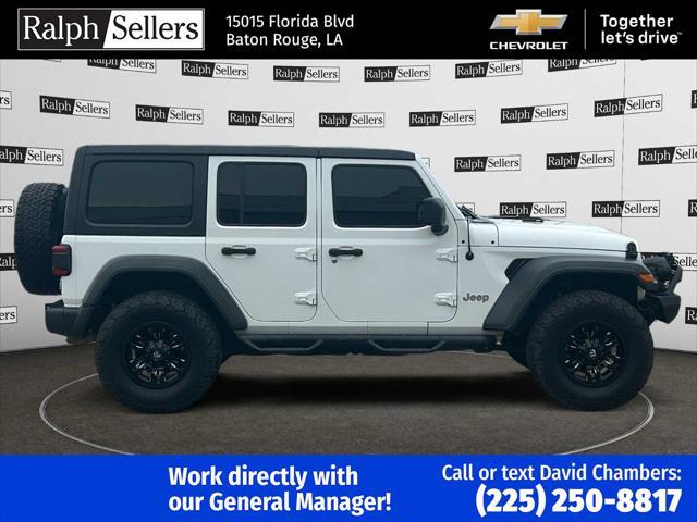 used 2018 Jeep Wrangler Unlimited car, priced at $23,000