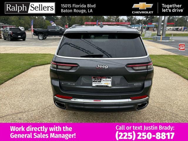 used 2021 Jeep Grand Cherokee L car, priced at $35,900