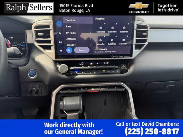 used 2022 Toyota Tundra car, priced at $52,000