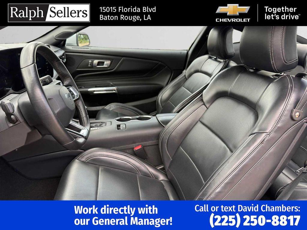 used 2024 Ford Mustang car, priced at $27,900