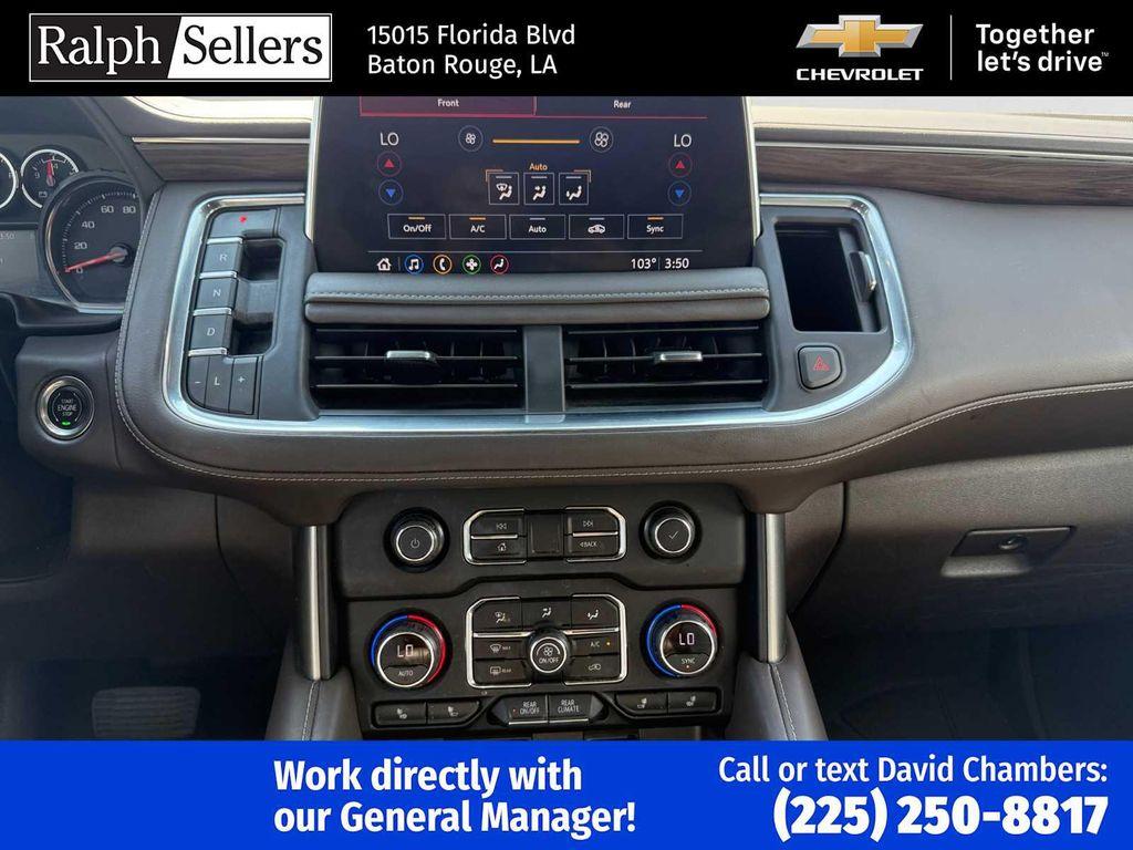 used 2021 Chevrolet Tahoe car, priced at $43,500