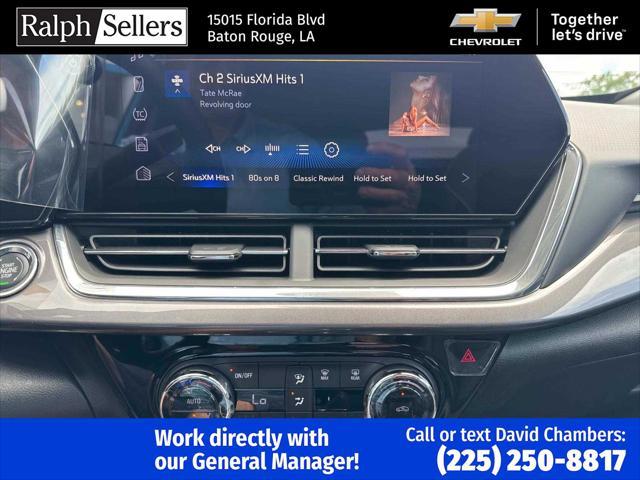 new 2025 Chevrolet Trax car, priced at $27,085
