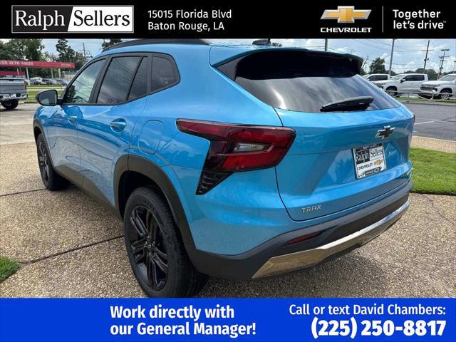 new 2025 Chevrolet Trax car, priced at $27,085