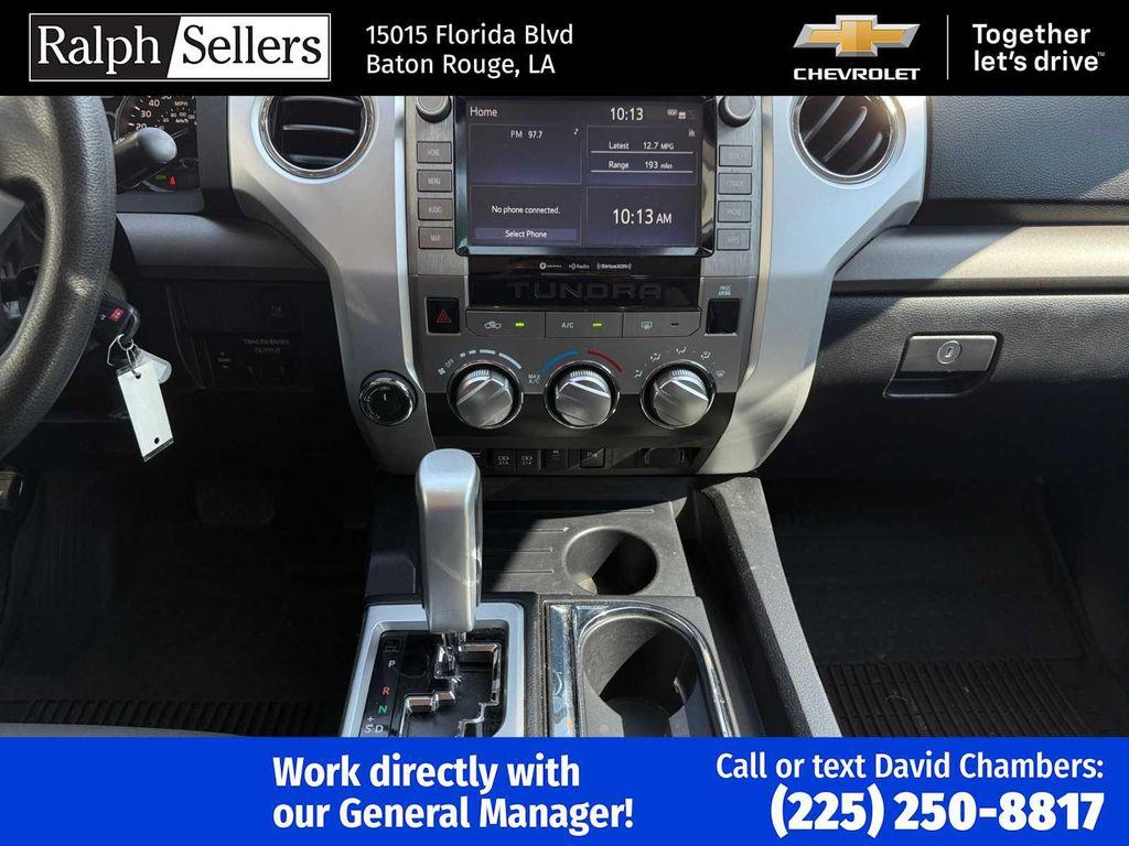 used 2021 Toyota Tundra car, priced at $36,395
