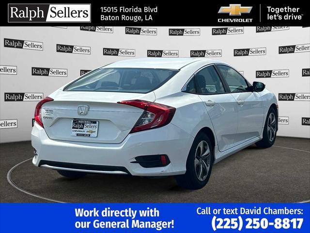 used 2020 Honda Civic car, priced at $18,000