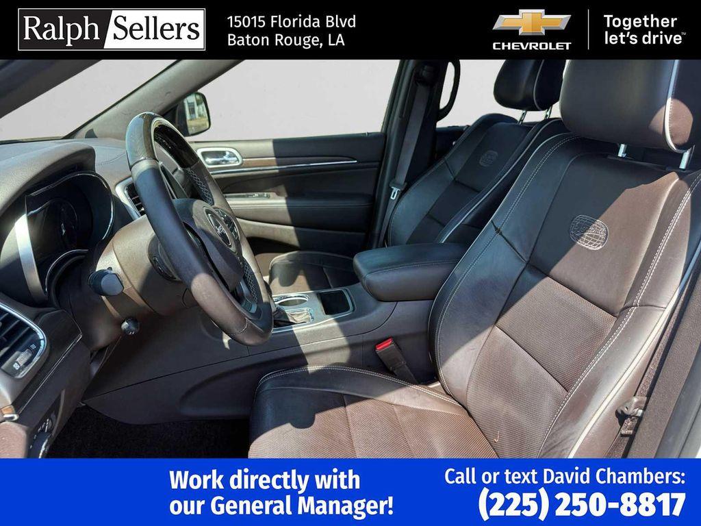 used 2018 Jeep Grand Cherokee car, priced at $22,000