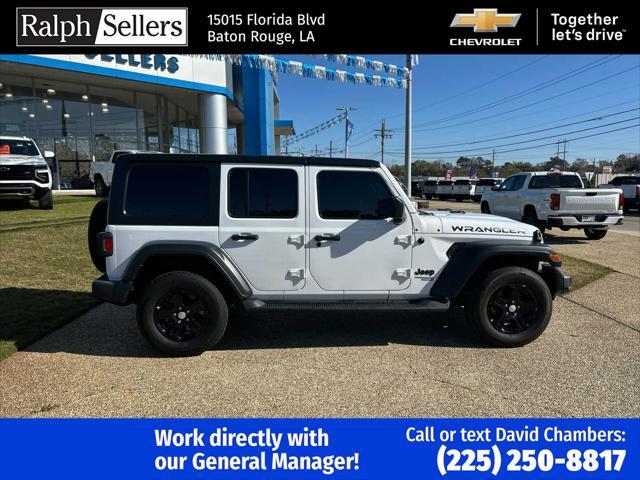 used 2021 Jeep Wrangler Unlimited car, priced at $28,500